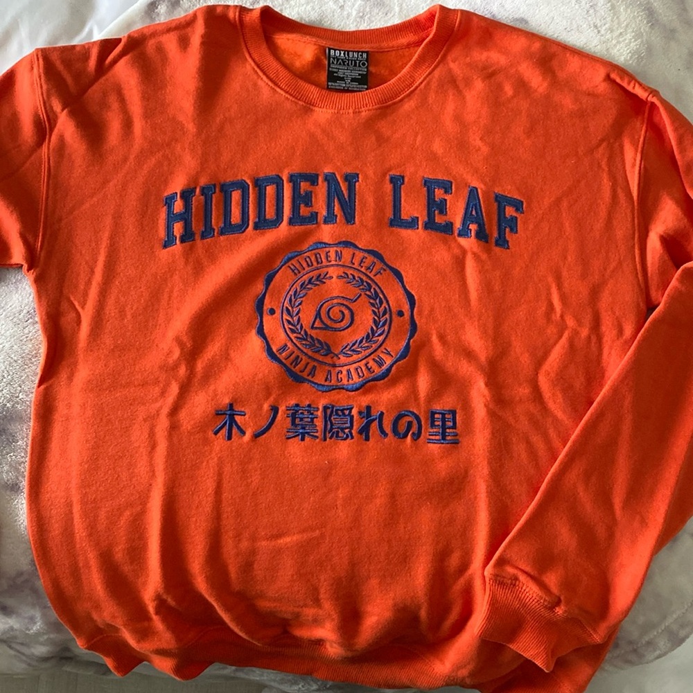 Orange NARUTO UNISEX Sweater